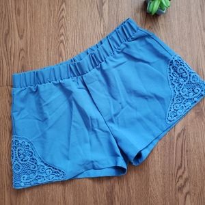 Mine blue shorts. Size Large